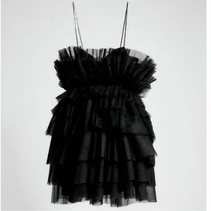 Zara x NYC Ballet Black Tulle Dress